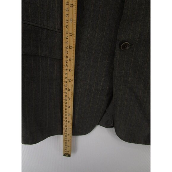 Sartoria Partenopea Sport Coat 44 Striped Napoli Blazer Wool Jacket * - Picture 4 of 13